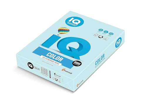 Iq 129942 - Mehrfachfunktionen-Papier IQ COLOR 160 G A4 blau - 250 Blätter von 伊東屋