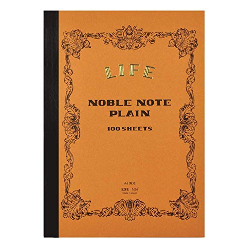 ライフ Life Notizbuch Noble Notizbuch blanko A4 N34 von ライフ