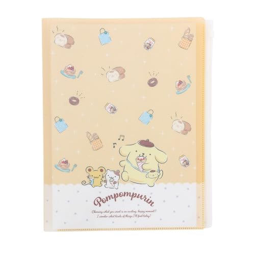 Mplan 001643-52 Sammelmappe Sanrio Characters Pompompurin A4 mit Schieber von エムプラン