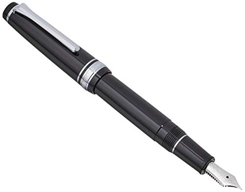 SAILOR Japan Professional Gear Slim (Sapporo) Füllfederhalter, schwarz/silber von セーラー万年筆