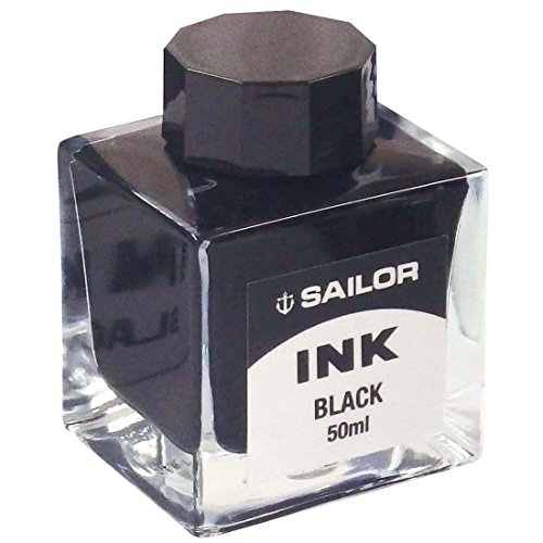 Sailor 13-1007-220 Füllfederhalter, Farbstoffflasche, 50 ml, Schwarz von セーラー万年筆