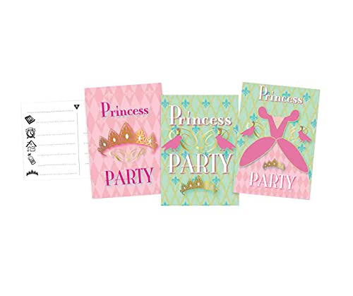 - Uitnodigingen Princess Party, 6st. von -