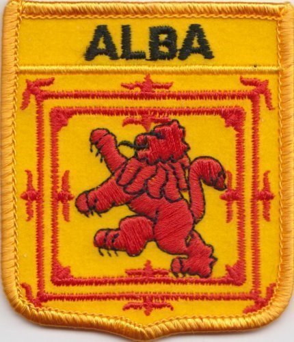 Lion Rampant Scotland Alba Flagge Patch Aufnäher Abzeichen von 1000 Flags