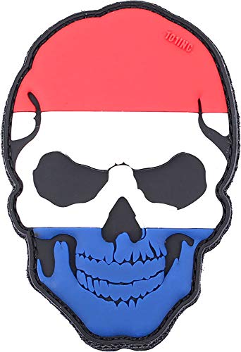 101 Incorporated - Patch 3D PVC Skull Hollande Basse Visibilité 101 Incorporated - Multicolore von 101 INC