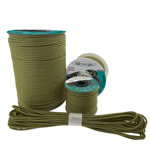 123Paracord Paracord 425 3mm Type Ideal für DIY-Projekte, Zelten und Outdoor-Abenteuer - Grundfarben 123Paracord Paracord 425 3mm Type Ideal für DIY-Projekte, Zelten und Outdoor-Abenteuer - Grundfarben von 123Paracord