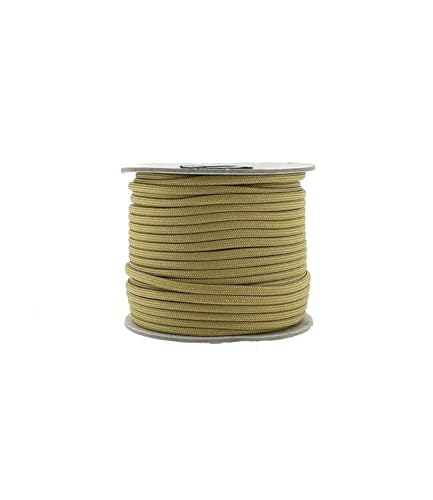 Paracord 550 typ III Gold-30 mtr von 123Paracord