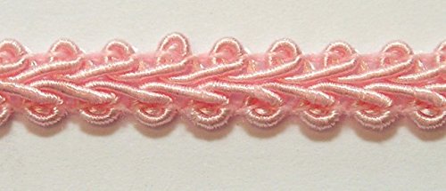 1A-Kurzwaren 32m Posamentenborte 6mm breit Farbe: Rosa 2318-52 von 1A-Kurzwaren