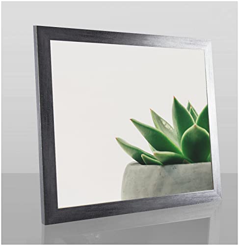 Bilderrahmen Diamond 55x150 cm Grau gewischt ideal für Diamond Painting ohne Verglasung von 1a Bilderrahmen