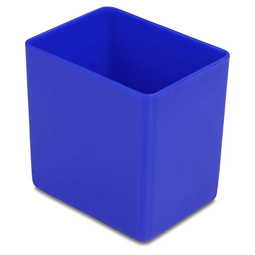 1a-TopStore 10 STK. Einsatzkästen Einsatzboxen Schubladen-Einsatzkasten Sortierboxen, 32 Größen, 5 Farben (blau, 53x40x54 mm) von 1a-TopStore