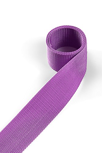 1buy3 Gurtband aus Polypropylen 30mm breit, 12 Meter lang, Farbe:14 - Rotlila | Grundpreis pro Meter = € 0,71 von 1buy3