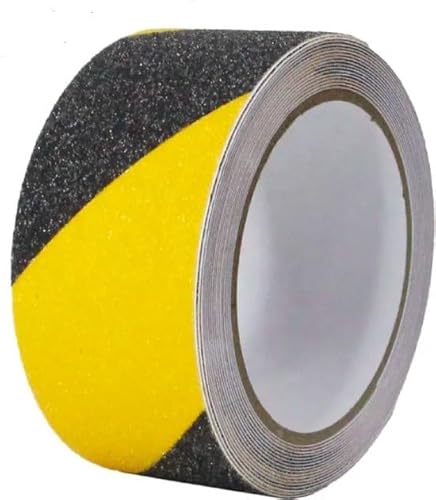 24ME® - 10 Meter Sicherheitswarnband - Anti Slip Gefahrenband - 50MM X 10Meter Klebeband von 24ME