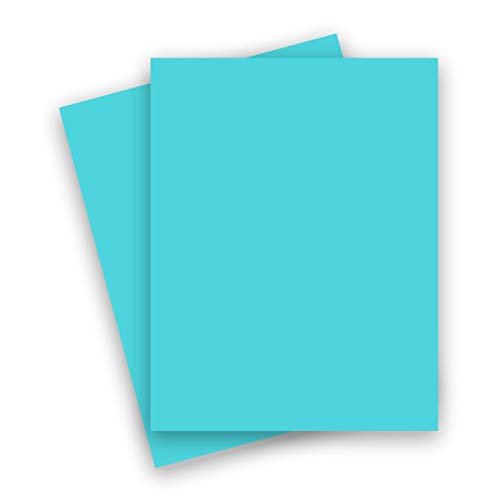 Französisches Papier – Popton Blu Raspberry – 8,5 x 11 (70T/104 g/m²) Textpapier – 500 Stück von 2pBasics