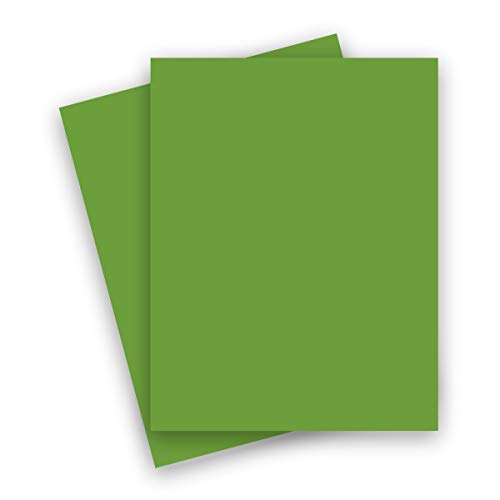 Französisches Papier – Popton Gumdrop Green – 8,5 x 11 (70T/104 g/m²) Textpapier – 500 Stück von 2pBasics