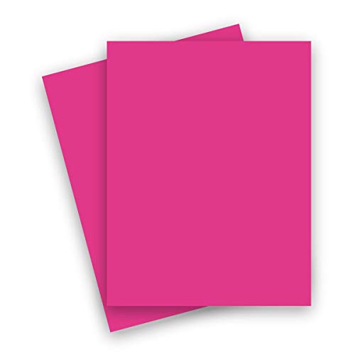 Französisches Papier – Popton Razzle Berry – 8,5 x 11 (70T/104 g/m²) Textpapier – 500 Stück von 2pBasics