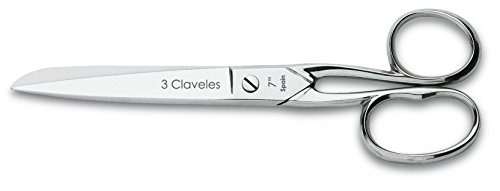 3 Claveles 00033- Stoffschere, 17,5cm von 3 Claveles