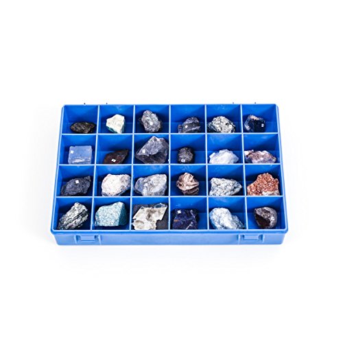 3B Scientific Mineralogie - Sammlung 24 Minerale von 3B Scientific