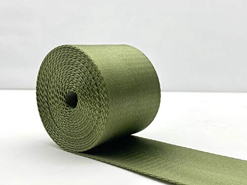 3DANCraftit 50 mm schweres Nylon-Gurtband, 4,5 m, olivgrün ZC57 von 3DANCraftit