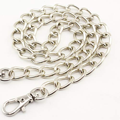 3DANCraftit Aluminium Metall Taschenkette Kette für Tasche, Handtasche, Geldbeutel, Umhängetasche, 55 cm, Nickel, Anti Messing Golden 3DANCraftit Aluminium Metall Taschenkette Kette für Tasche, Handtasche, Geldbeutel, Umhängetasche, 55 cm, Nickel, Anti Messing Golden von 3DANCraftit