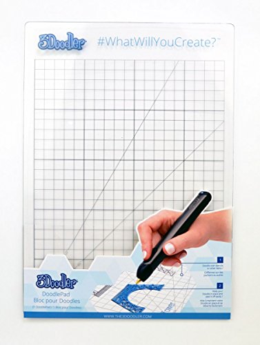 3Doodler Create DoodlePad, Clear With Stencil Lines von 3Doodler