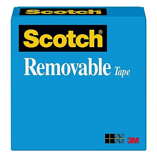 3 M Scotch Removable Klebeband 811, 3/4 x 1,296-inches, 1 Core (811) von 3M