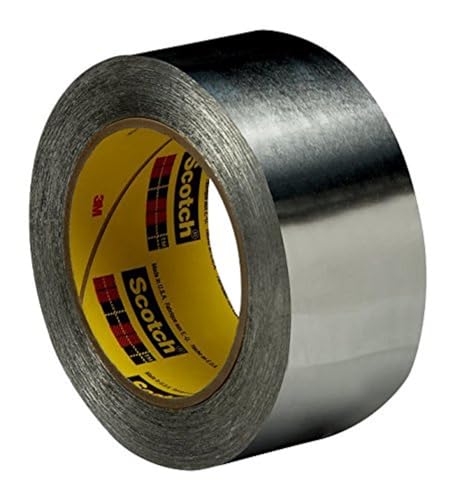 3M 431 Weichaluminium-Klebeband, 38 mm x 55 m, Silber (32-er Pack) von 3M