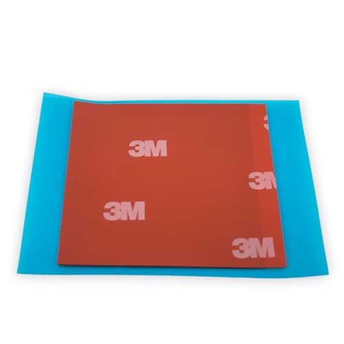 3M Klebeband transparente doppelseitige Klebepads 4229 EXTRA STARK mit Abziehlasche (50 x 50mm - 10 Stück) von 3M