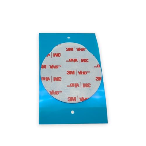 3M Klebeband transparente doppelseitige Klebepads VHB 4910 EXTRA STARK mit Abziehlasche (60mm Durchmesser - 20 Stück) von 3M