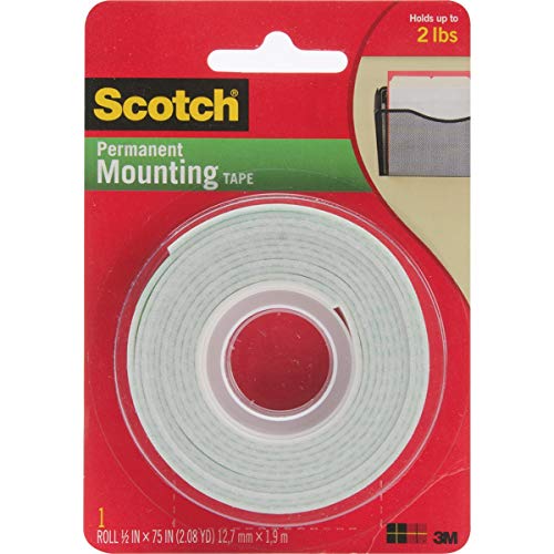 3M Scotch Schaumstoff-Montage-Klebeband, mehrfarbig, 2,23 x 9,57 x 13,63 cm von Scotch