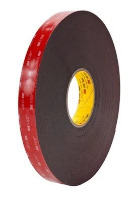 3M VHB 5952F, doppelseitiges Hochleistungs-Klebeband, schwarz, Abmessung:15mm x 33m von 3M