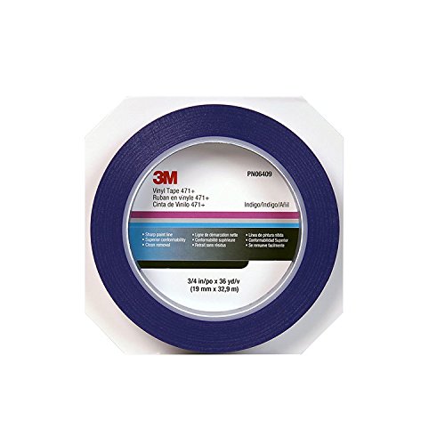 3M Vinyl-Klebeband 471+, PN6409, 1,9 cm x 33 m, 5,2 mm. von 3M