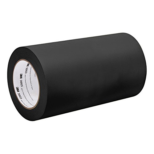 TapeCase 34-50-3903-BLACK Vinyl/Gummi-Klebeband, umgewandelt von 3M Duct Tape 3903, 12.6 psi Zugfestigkeit, 50 Yd. Länge: 86,4 cm von 3M