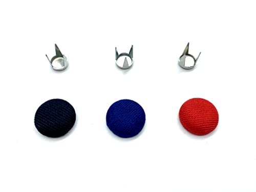 3dancraftit Baseball cap Baseballmütze-Knöpfe mütze-Knopf mit Knopfverschluss Hut-Knopfrsatz Reparaturzubehör Lieferungen 16mm Mixcolor H155ABC von 3DANCraftit