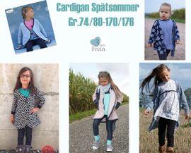 Cardigan Spätsommer von 3fachFrein