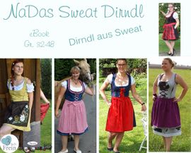 NaDas Sweat Dirndl von 3fachFrein