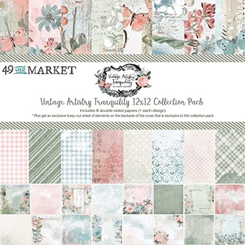 49 And Market Sammelpackung 30,5 x 30,5 cm – Vintage Artistry Tranquility von 49 and Market