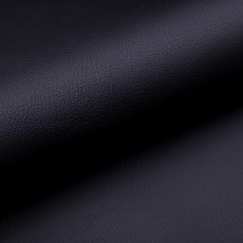 4L Textil SOFT Kunstleder Meterware Schwarz Lederstoff Lederimitat Polsterstoff Möbelstoff Polstermöbel Autokunstleder Meterware von 4L Textil