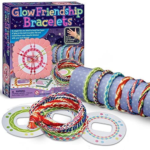 4M Glow in The Dark Friendship Bracelet Making Kit (Multi-Colour) von 4M