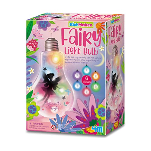 4M 404772 KidzMaker Fairy Glühbirne von 4M
