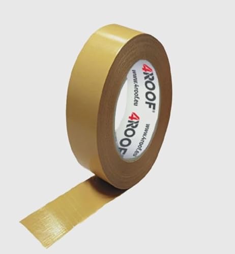 4ROOF IZOTAPE MIX PRO Doppelseitiges Klebeband 20mm x 25m – Zum Verbinden von Dampfsperrfolien und Membranen von 4ROOF