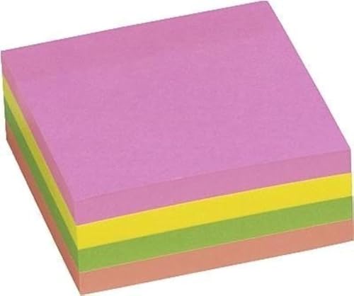 5 Star Haftnotizwürfel mit 320 Notizzetteln 76 x 76 mm Neon-Regenbogen von 5 STAR