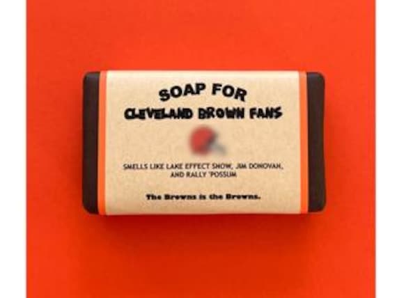 Cleveland Browns Geschenk - Seife Lustiges Einzigartiges Personalisiertes Geschenk, Um Fan Zu Feiern von DopeSoapzz