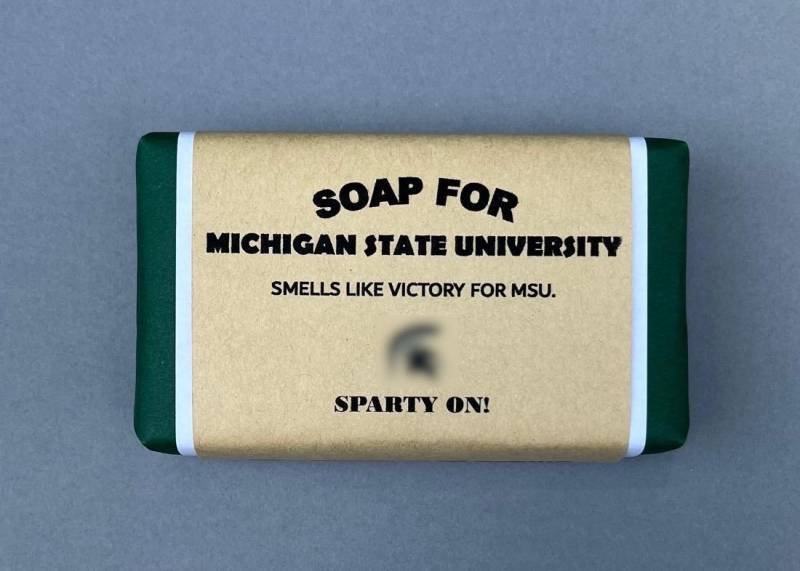 Michail State Universität Seife - Msu Spartans Geschenk Für College, Care Paket von DopeSoapzz