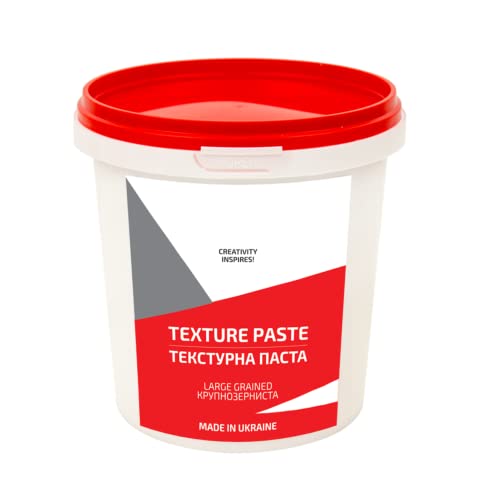 7 Artists Premium Texture Strukturpaste Groß für Acrylmalerei Fein 500 ml - Spachtelmasse Acrylmalerei/Strukturpaste Leinwand & Kunstmalerei für Erwachsene von 7 Artists