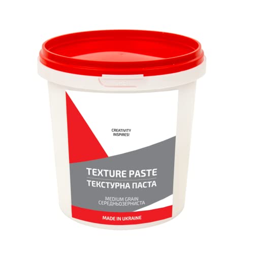 7 Artists Premium Texture Strukturpaste Medium für Acrylmalerei Fein 500 ml - Spachtelmasse Acrylmalerei/Strukturpaste Leinwand & Kunstmalerei für Erwachsene von 7 Artists