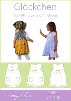 Sommerkleid Glöckchen von 73engelchen