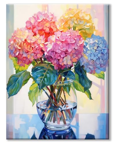 77iiAii Diamond Painting Erwachsene Groß xxl 40x50 Cm, Diamant Painting Bilder Blumenfür Geschenk Wohnzimmer und Schlafzimmer Wanddeko von 77iiAii