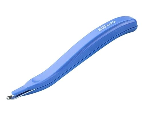 Magnetische Klammerentferner Heftklammerentferner Entklammerer Heftklammer Entferner Stiftwerkzeug mühelos Abzieher Easy Staple Remover Tool für Schule, Büro, Heimgebrauch (Blue, 15.5x1.5x1.5) von 95sCloud-1