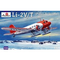 Lisunow Li-2V/T Soviet polar aircraft von A-Model