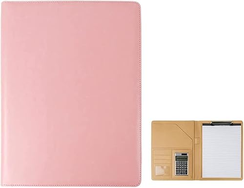 AADDFDD A4-Arbeitsmappe, Klemmbrett-Mappe, Padfolio-Ordner, Business-Etui, Organizer, Tasche, Lebenslauf mit Klemmbrett für Geschäfts-Organizer, Vorstellungsgespräche und Meetings von AADDFDD