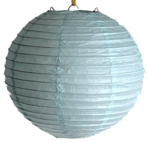 AAF Nommel ® 505, Lampion 1 Stk. Papier mint grün japanisch rund klein Durchmesser 20 cm von AAF Nommel